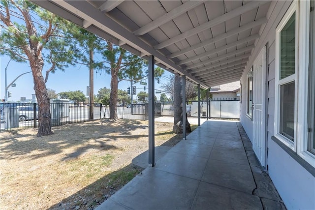 10010 Cedar Ave, Bloomington, CA 92316 - fenced backyard with a patio area