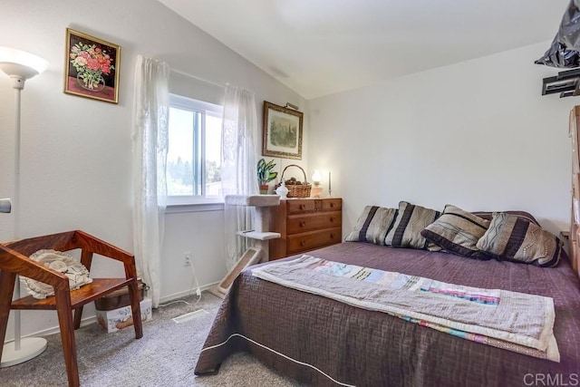 1750 W Citracado Pkwy Unit 157, Escondido, CA 92029 - carpeted bedroom featuring lofted ceiling and baseboards