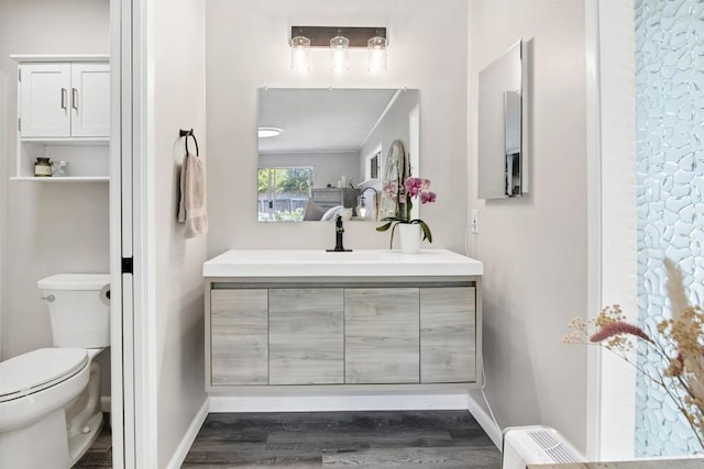 834 Cole Ranch Rd, Encinitas, CA 92024 - bathroom featuring vanity and wood finished floors
