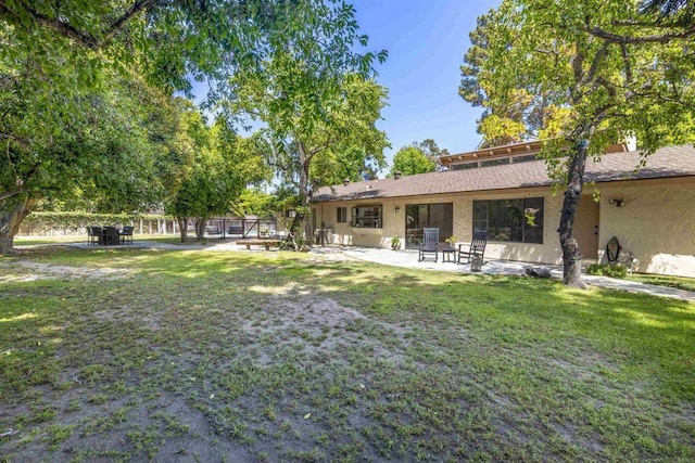 834 Cole Ranch Rd, Encinitas, CA 92024 - view of green lawn with a patio