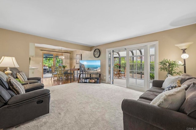 3551 Starboard Cir, Oceanside, CA 92054 - living area featuring carpet flooring
