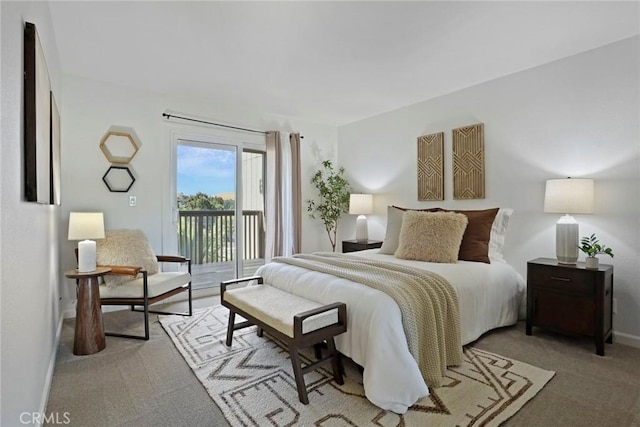 4440 Eagle Peak Rd Unit A, Concord, CA 94521 - bedroom with access to exterior and light carpet