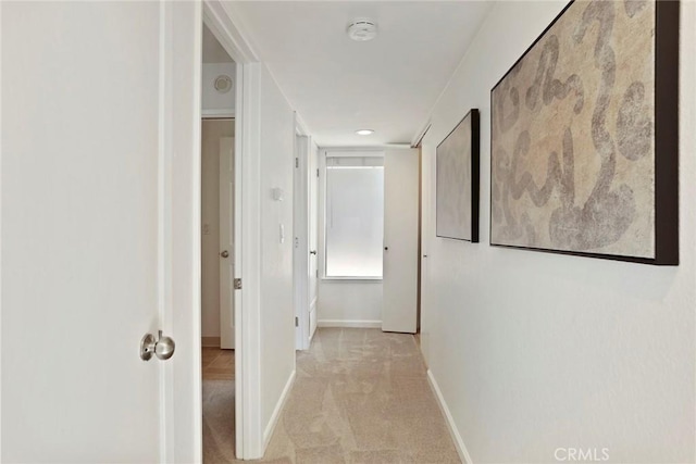 4440 Eagle Peak Rd Unit A, Concord, CA 94521 - hallway featuring light carpet and baseboards