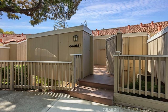 4440 Eagle Peak Rd Unit A, Concord, CA 94521 - view of deck