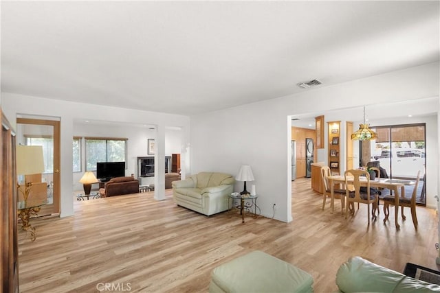 3654 4th Ave, La Crescenta, CA 91214 - living area featuring light wood-type flooring