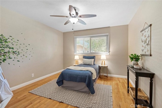 1558 Filbert Ave, Chico, CA 95926 - bedroom featuring wood finished floors and a ceiling fan