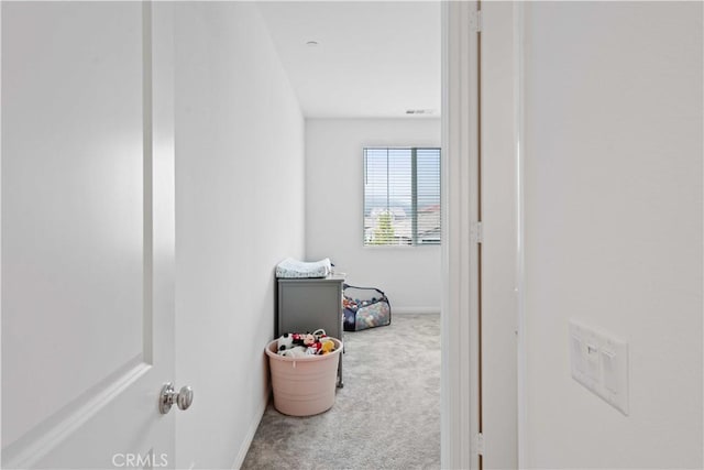 421 Azalea St, Fillmore, CA 93015 - hall with carpet floors and baseboards
