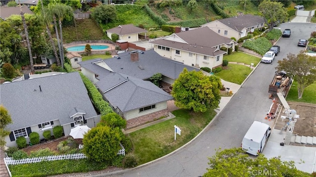 10868 Willowcrest Pl, Studio City, CA 91604 - aerial perspective of suburban area