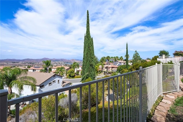 25 Vista Palermo, Lake Elsinore, CA 92532 - balcony featuring a residential view and a mountain view