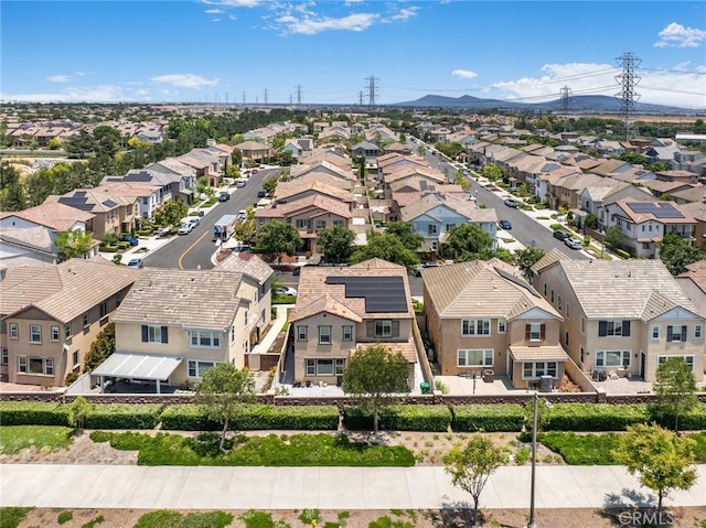 16138 Solitude Ave, Chino, CA 91708 - aerial view of residential area featuring a mountain backdrop