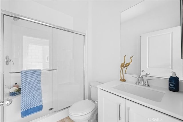 94191/2 N Sepulveda Blvd Unit 1, North Hills, CA 91343 - full bath with a shower stall and vanity