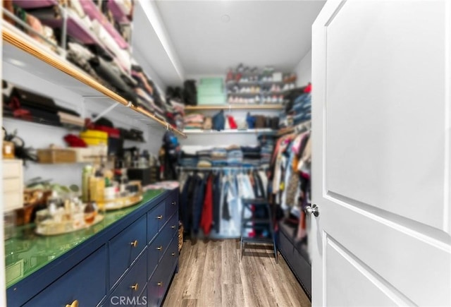 418 N Dalton Ave, Azusa, CA 91702 - spacious closet featuring light wood finished floors