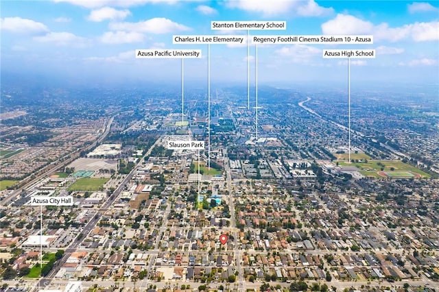 418 N Dalton Ave, Azusa, CA 91702 - drone / aerial view