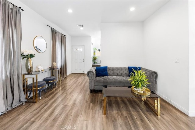 418 N Dalton Ave, Azusa, CA 91702 - sitting room with wood finished floors and recessed lighting