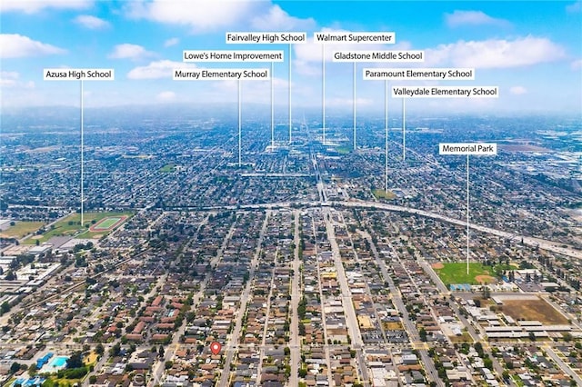 418 N Dalton Ave, Azusa, CA 91702 - aerial view
