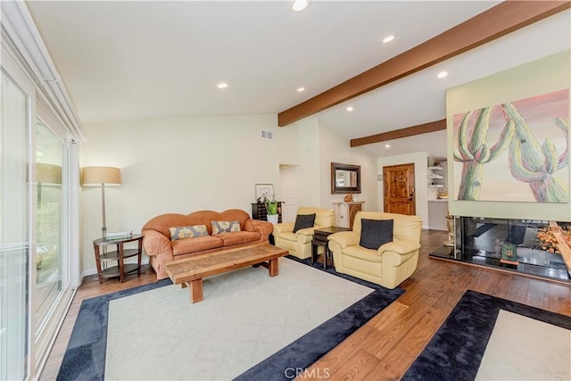 5276 Willow Wood Rd, Rolling Hills Estates, CA 90274 - living room featuring wood finished floors, healthy amount of natural light, and recessed lighting