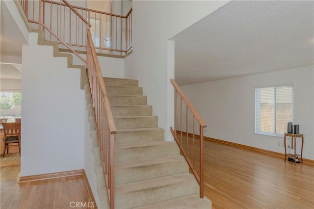 2406 Descanso Way, Torrance, CA 90504 - stairs with wood finished floors