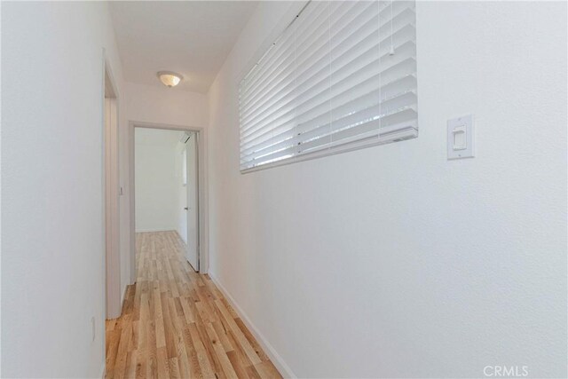 2406 Descanso Way, Torrance, CA 90504 - hallway featuring light wood finished floors and baseboards