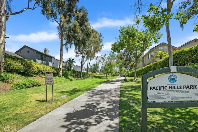 27815 Sheffield, Mission Viejo, CA 92692 - view of community with a residential view and a yard