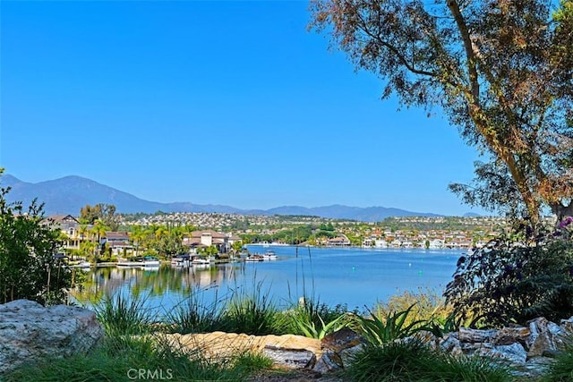27815 Sheffield, Mission Viejo, CA 92692 - water view featuring a mountain backdrop