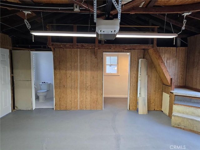 24921 Cypress St, Lomita, CA 90717 - basement with wood walls