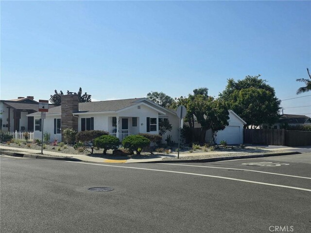 24921 Cypress St, Lomita, CA 90717 - ranch-style home with stucco siding and a chimney
