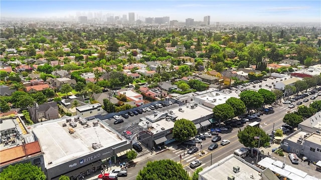 1067 N Wilton Pl, Los Angeles, CA 90038 - drone / aerial view