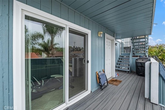 34055 Silver Lantern St, Dana Point, CA 92629 - deck with grilling area and stairs