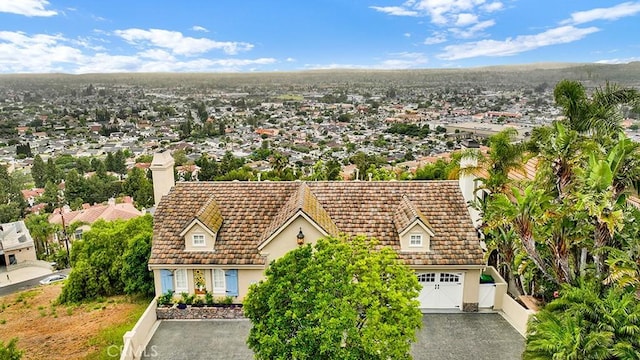 12272 Media Panorama, North Tustin, CA 92705 - aerial view of property and surrounding area