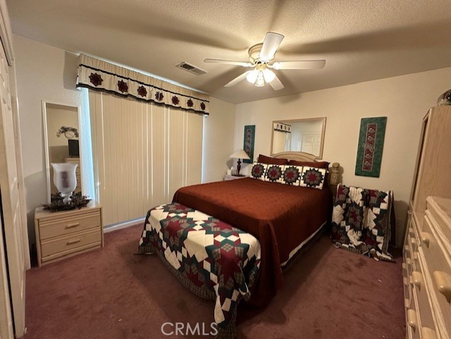 3854 Canvasback Ct, Merced, CA 95340 - carpeted bedroom featuring ceiling fan