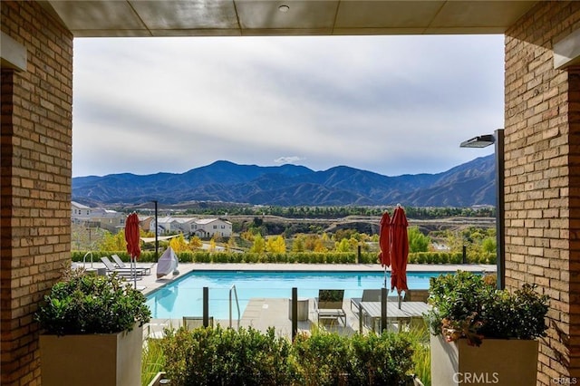 11937 Wandering Way, Corona, CA 92883 - community pool with a mountain view