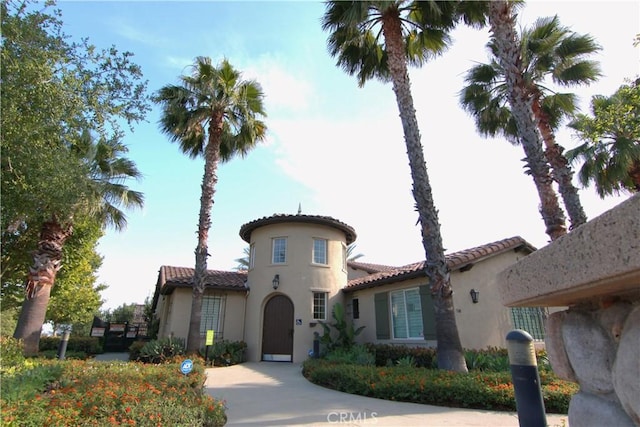 629 E Gardenia Dr, Azusa, CA 91702 - view of front of property featuring stucco siding and a tile roof