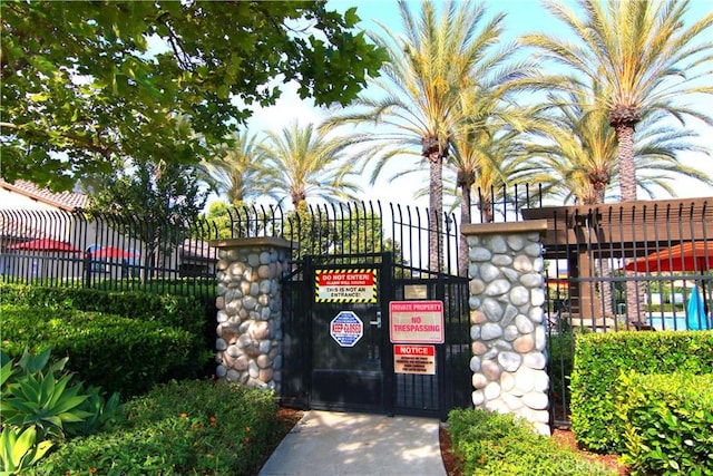 629 E Gardenia Dr, Azusa, CA 91702 - view of gate