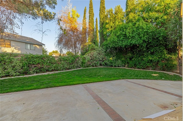 44118 Ruthron Ave, Lancaster, CA 93536 - view of grassy yard with a patio
