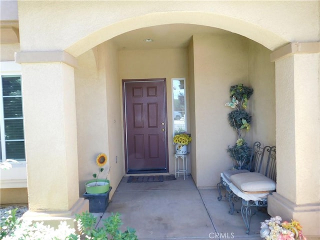 12405 Firefly Way, Victorville, CA 92392 - entrance to property with stucco siding