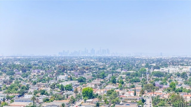 1964 E 114th St, Los Angeles, CA 90059 - aerial view of property and surrounding area featuring skyline