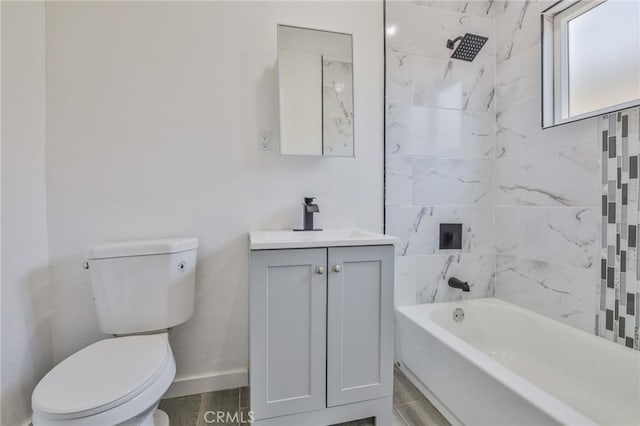 1964 E 114th St, Los Angeles, CA 90059 - full bathroom with vanity, bathtub / shower combination, and wood finished floors