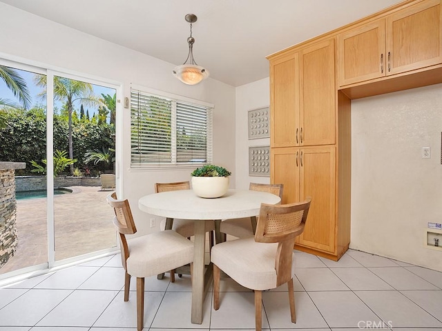 26302 Via Logrono, Mission Viejo, CA 92691 - dining space featuring light tile patterned floors