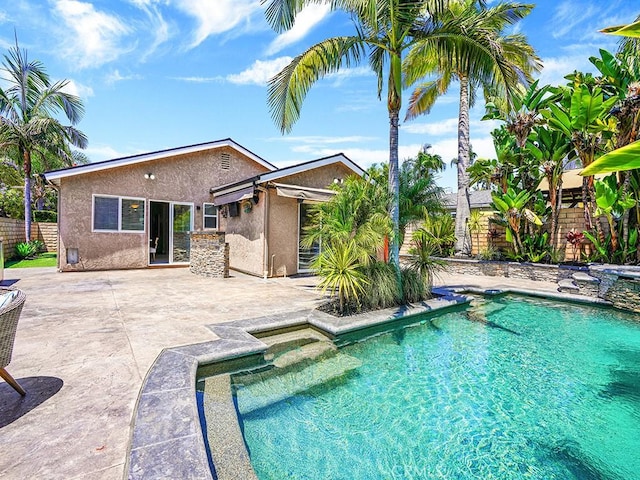 26302 Via Logrono, Mission Viejo, CA 92691 - view of swimming pool with a patio and a fenced backyard