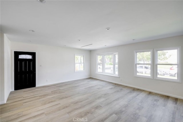 1038 N Columbus Ave, Glendale, CA 91202 - spare room with light wood-style flooring and baseboards
