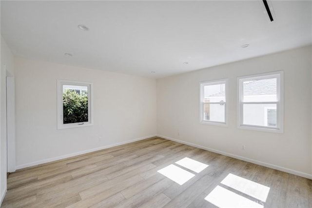 1038 N Columbus Ave, Glendale, CA 91202 - empty room with light wood-style floors and baseboards