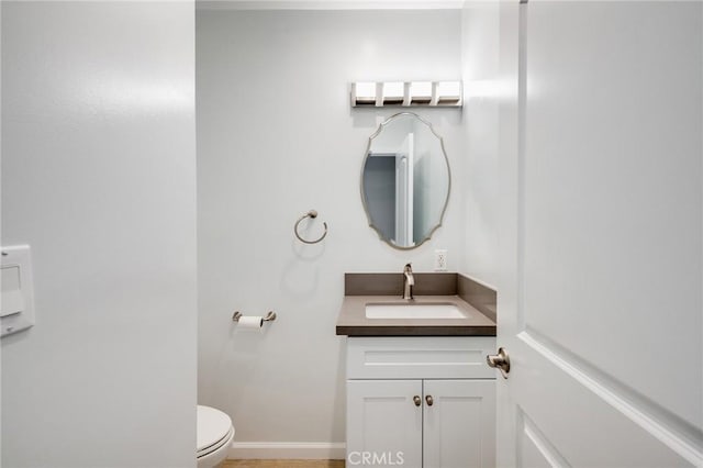 1038 N Columbus Ave, Glendale, CA 91202 - half bath with vanity and toilet