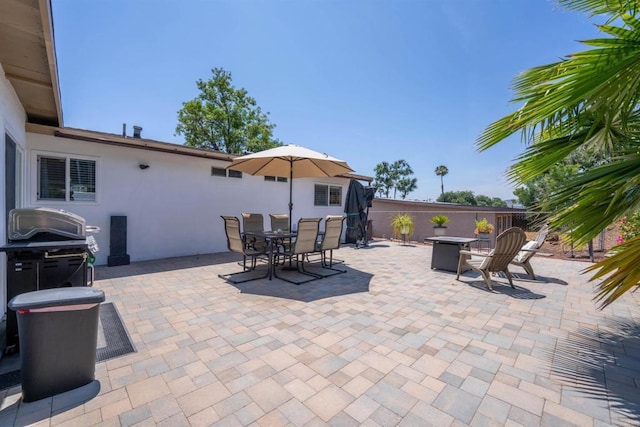 9181 Bloomdale St, Santee, CA 92071 - view of patio featuring outdoor dining area