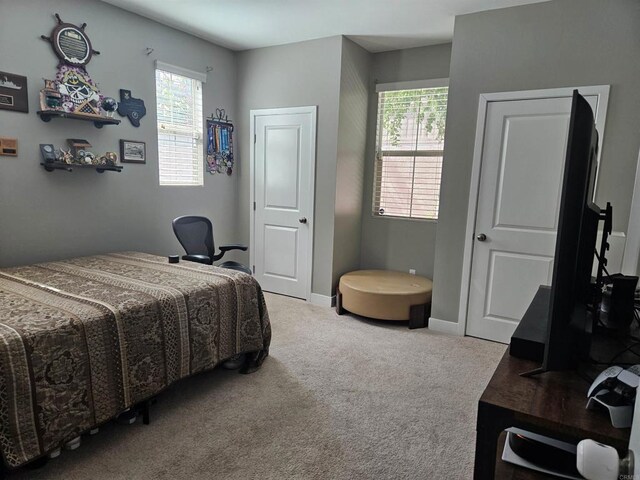 7508 Eagle Dr, Santee, CA 92071 - bedroom with carpet and multiple windows