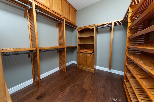125 W Franklin Ave, Ridgecrest, CA 93555 - spacious closet with dark wood-style flooring