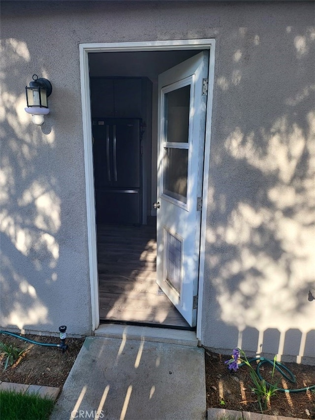 942 Front St, Perris, CA 92570 - view of exterior entry with stucco siding