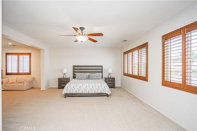 6221 Ruby Crest Way, Jurupa Valley, CA 91752 - bedroom featuring carpet flooring and a ceiling fan