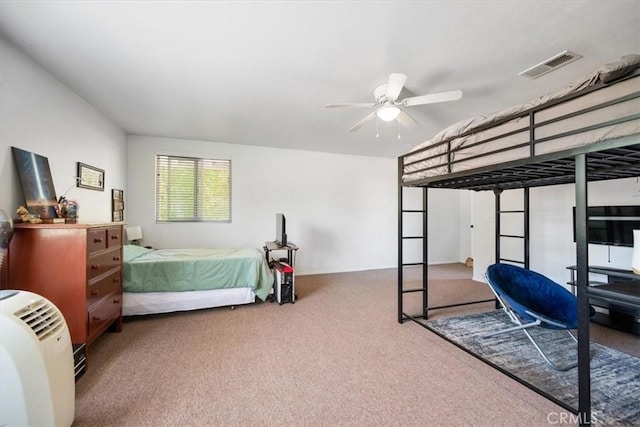 7635 Sombrilla Ave, Atascadero, CA 93422 - bedroom featuring carpet floors and a ceiling fan