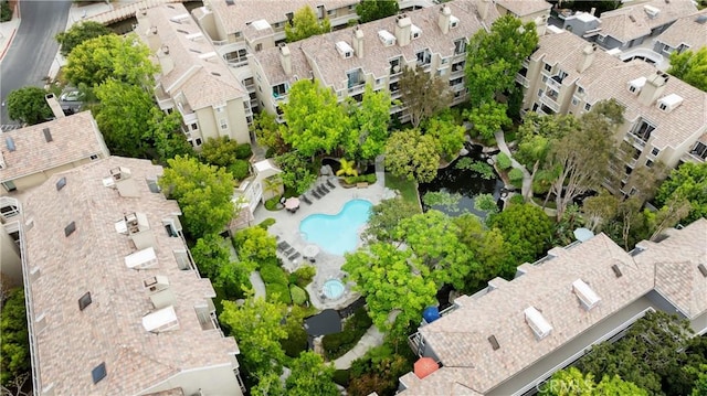 20331 Bluffside Unit A408, Huntington Beach, CA 92646 - drone / aerial view of a pool area