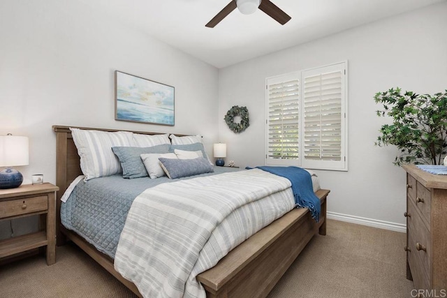 3239 Avenida La Cima, Carlsbad, CA 92009 - bedroom featuring carpet flooring and ceiling fan